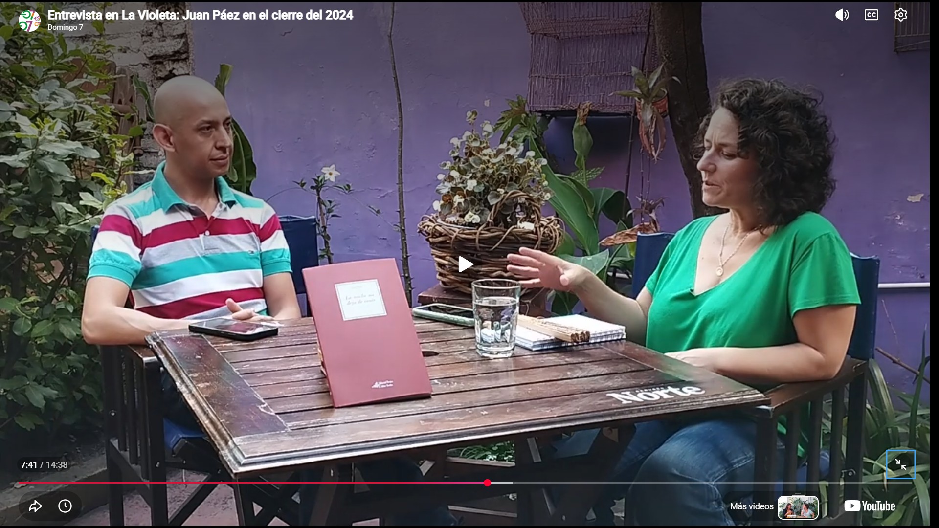 Entrevista en La Violeta: Juan Páez en el cierre del 2024